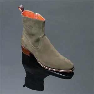 Fashion Casual Business Faux Suede Leather Chelsea Boots